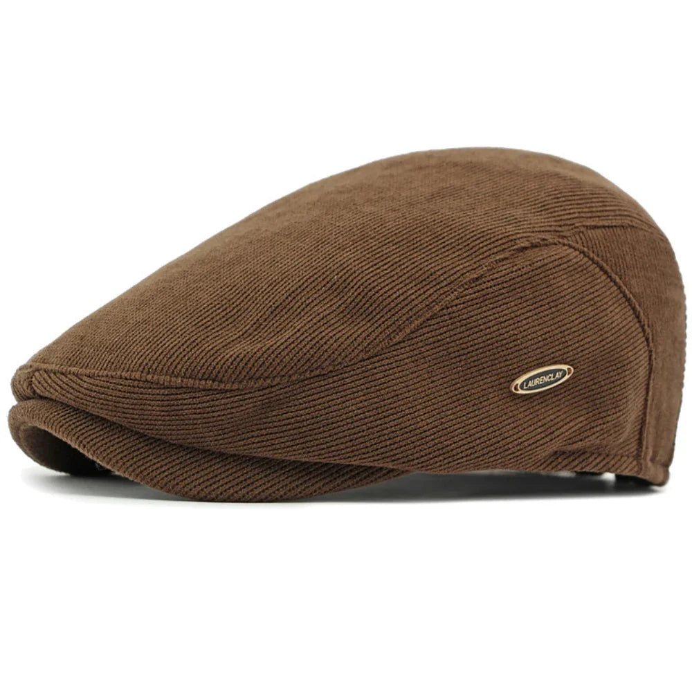 Corduroy Beret Hat
