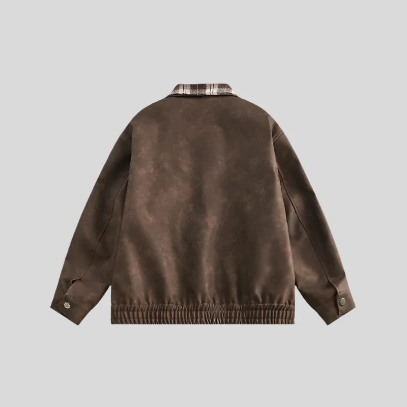 GIG Plaid Patch Jacket