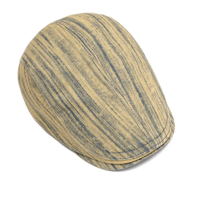 The Theo Hat – Striped Cotton Cap