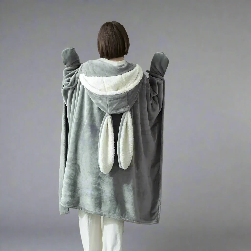 Rabbit Tie Blanket - festival fashion | Nomadic Enigma
