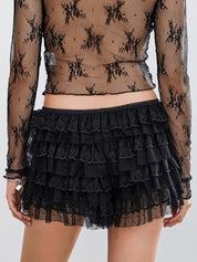 KIK Vintage Lace Shorts