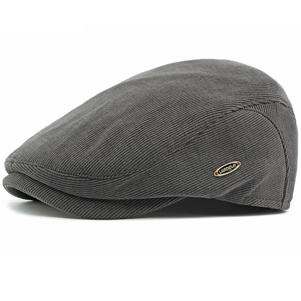 Corduroy Beret Hat