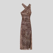 ROM Leopard Bodycon Dress