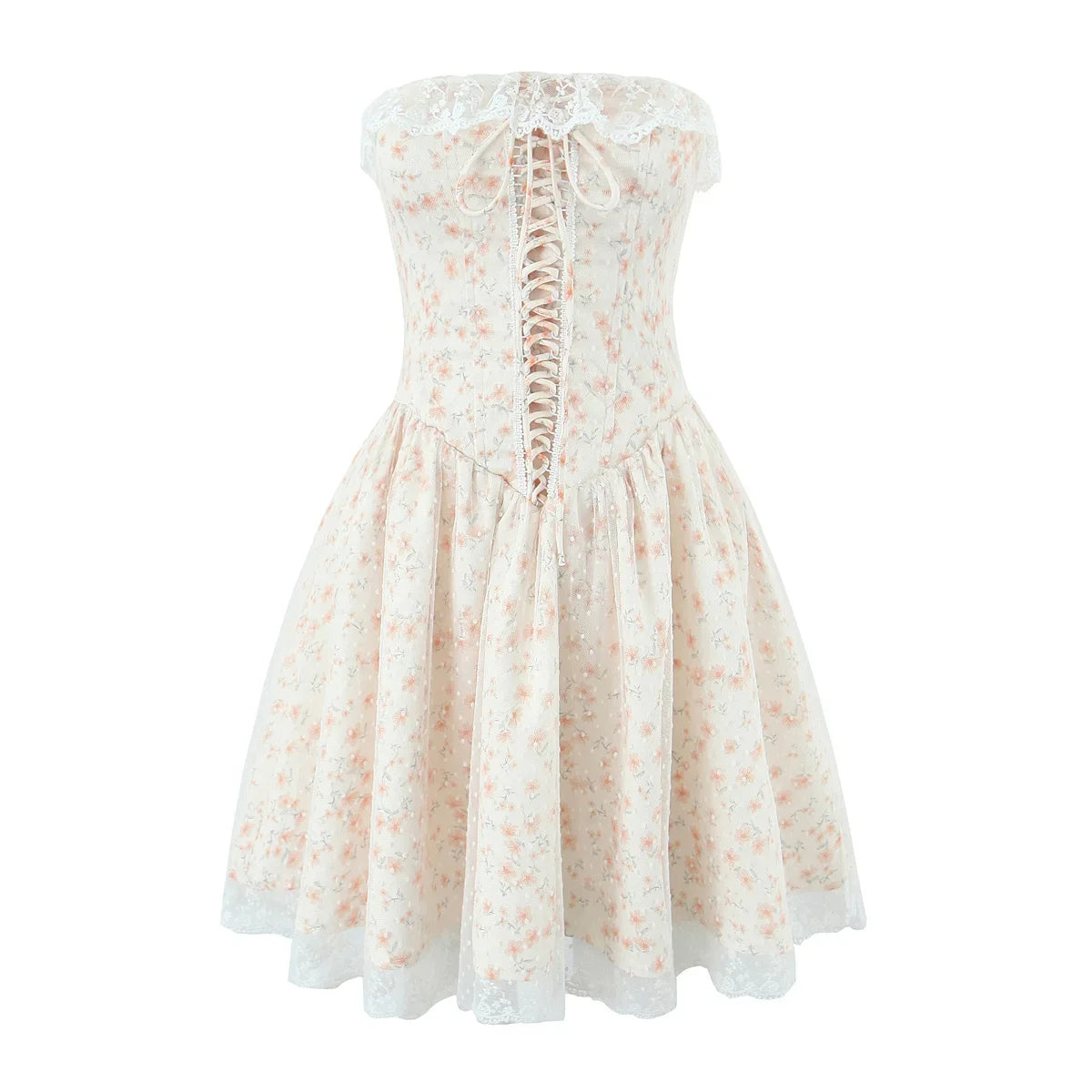 Romi - Vintage-style floral mini dress