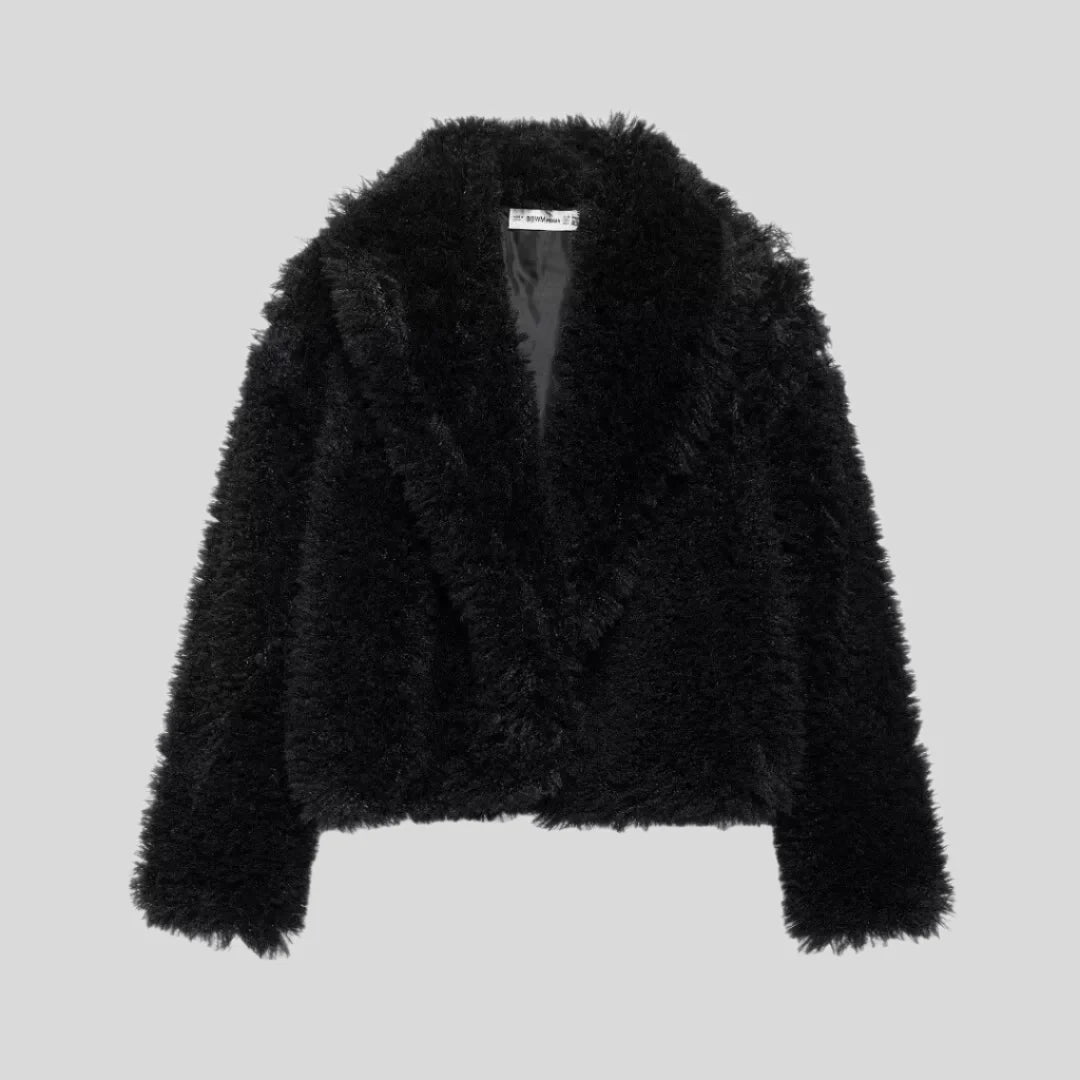 FIF Cropped Fur Coat