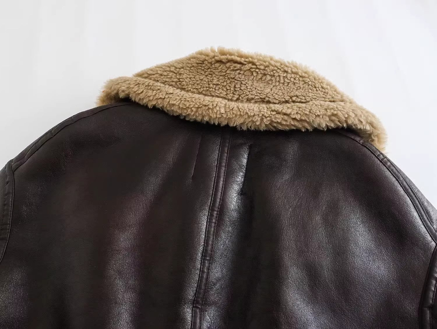 JOM Brown Fur Jacket with Fur