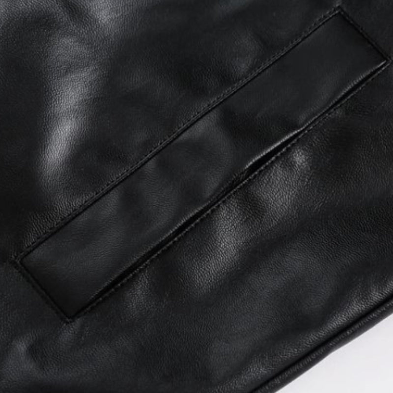 BES American Retro Leather Jacket