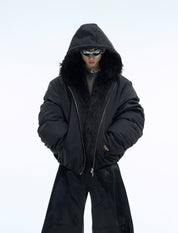 CO CI Reversible Fur Coat