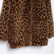MOM Leopard Fur Coat
