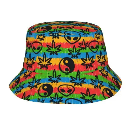Alien Signal Cap - festival fashion | Nomadic Enigma