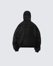 Rock Eye-Cutout Zip Hoodie