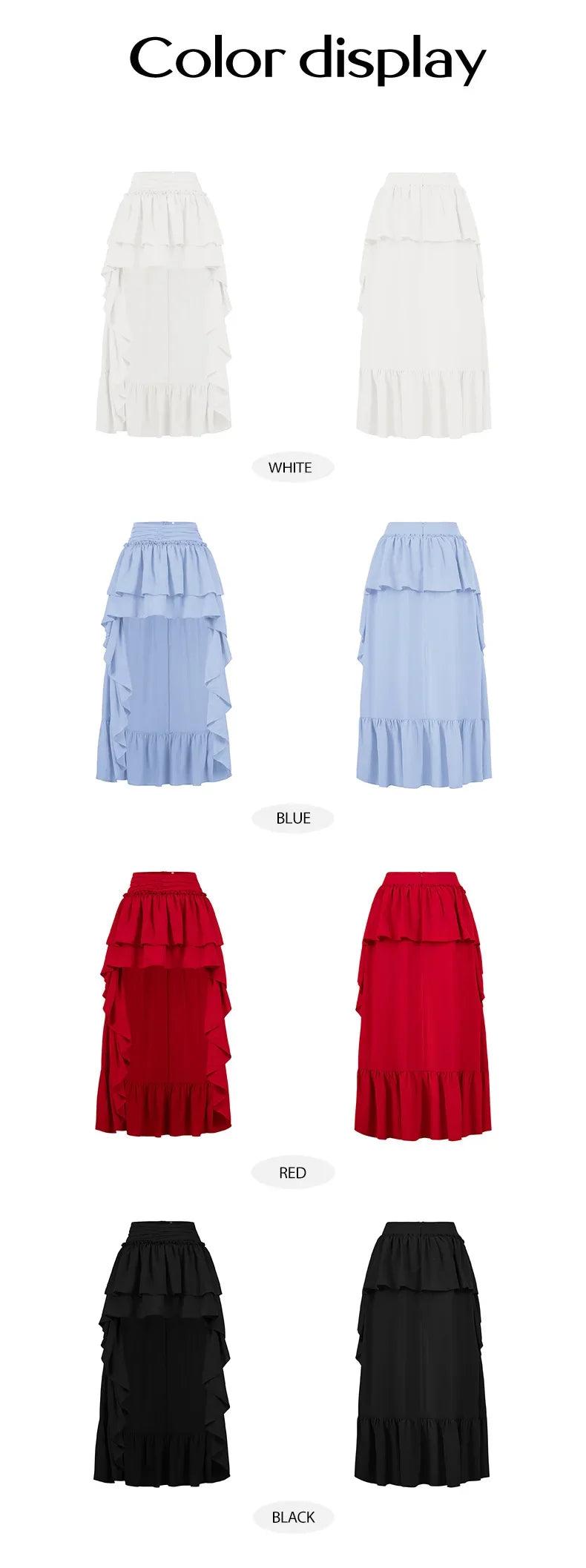 DID Tiered Asymmetric Skirt