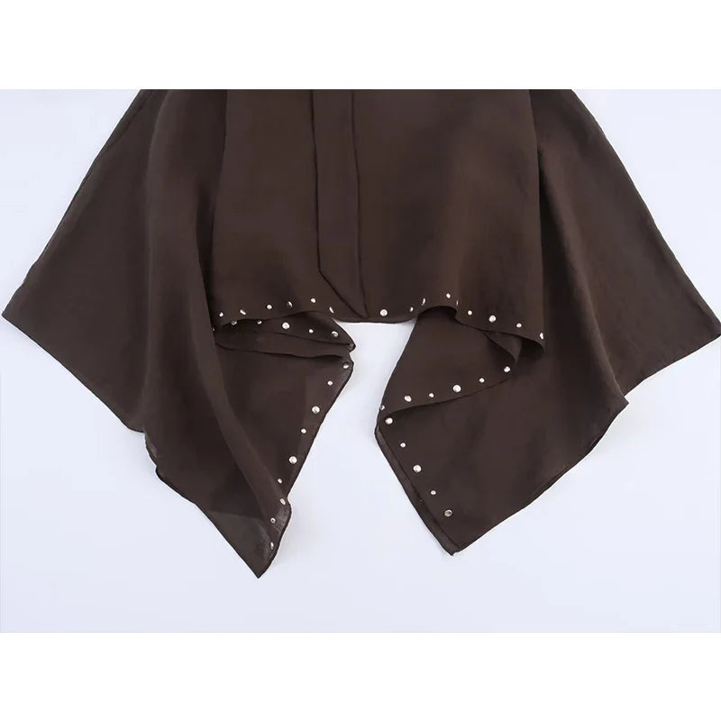 Brown rustic top