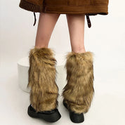 FUNK Fur Leg Warmers