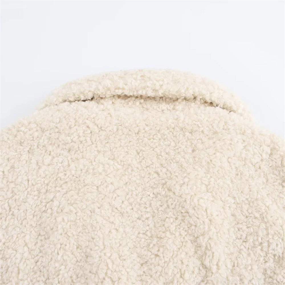 WIN White Fur Coat