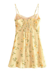 DEM Embellished Print Dress