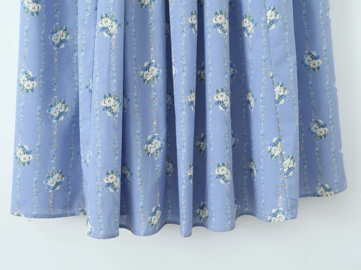 Flora - Blue dress
