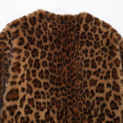 MOM Leopard Fur Coat