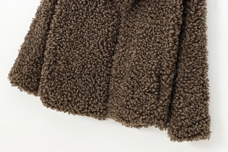 Brown Fur Coat MOM