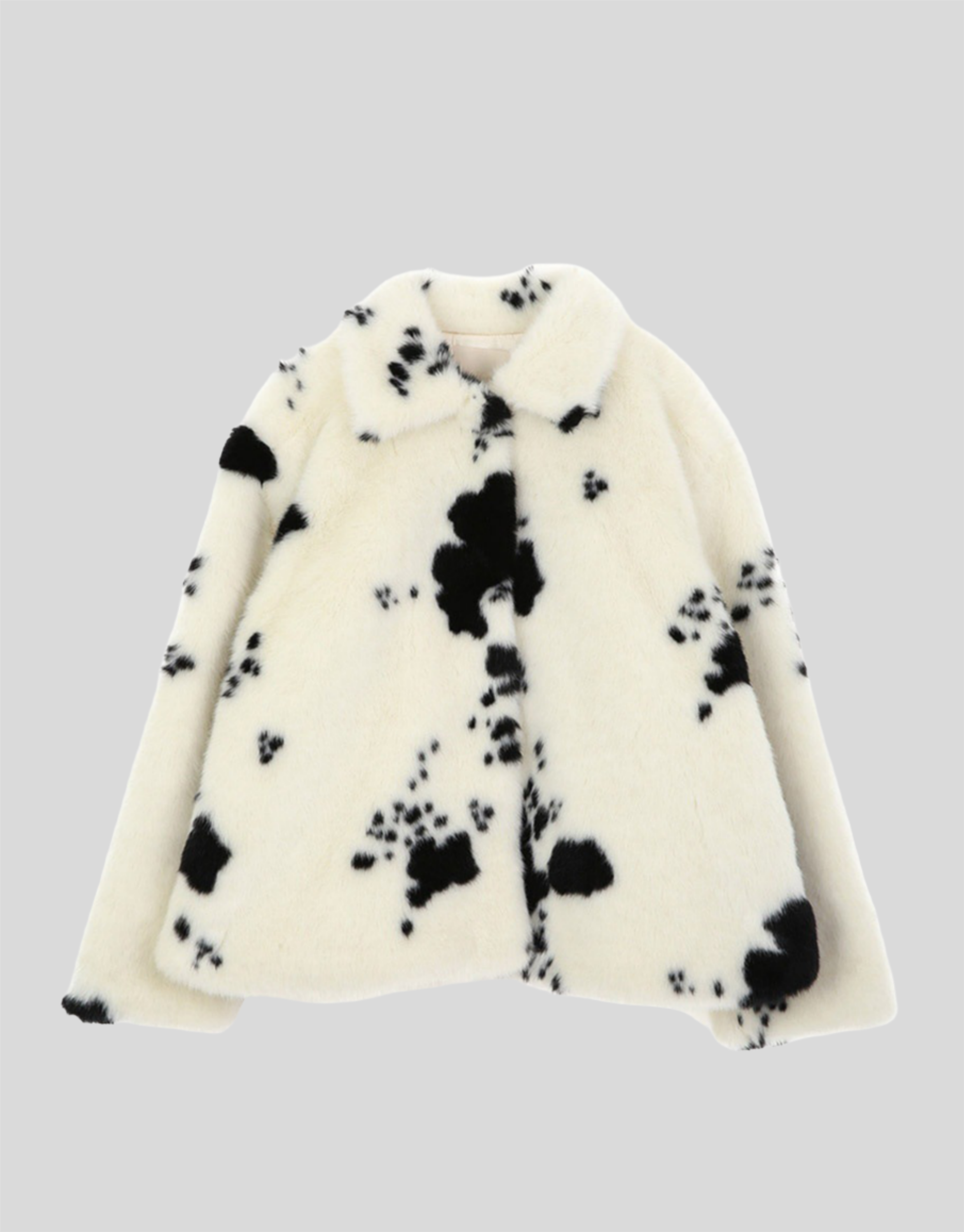 MILK Short Dalmatian Fur Coat