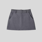 Classic Plain Mini Skirt