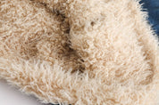 JON Denim Coat with Fur