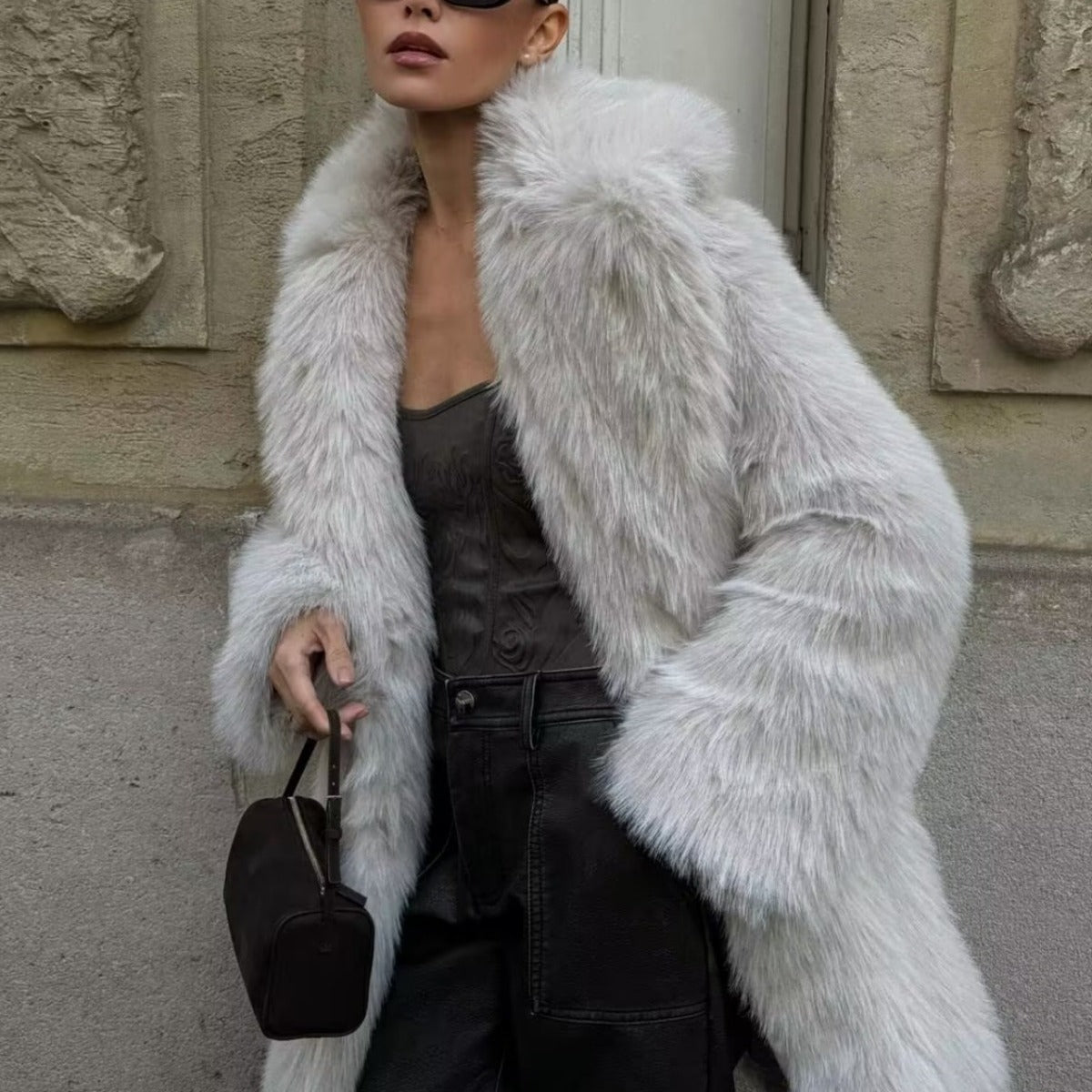 AFRICA Fur Coat - festival fashion | Nomadic Enigma
