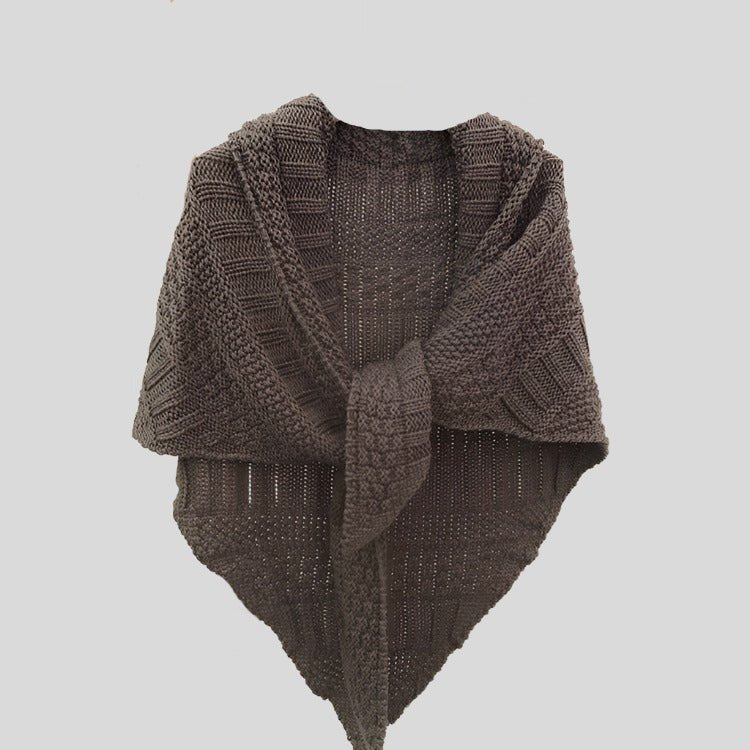 ANN Knit Poncho - festival fashion | Nomadic Enigma