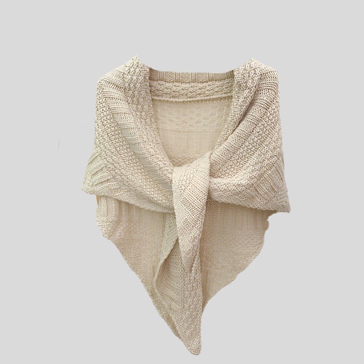 ANN Knit Poncho - festival fashion | Nomadic Enigma