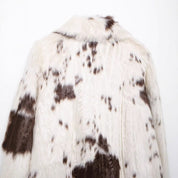 Dalmatian Long Fur Coat
