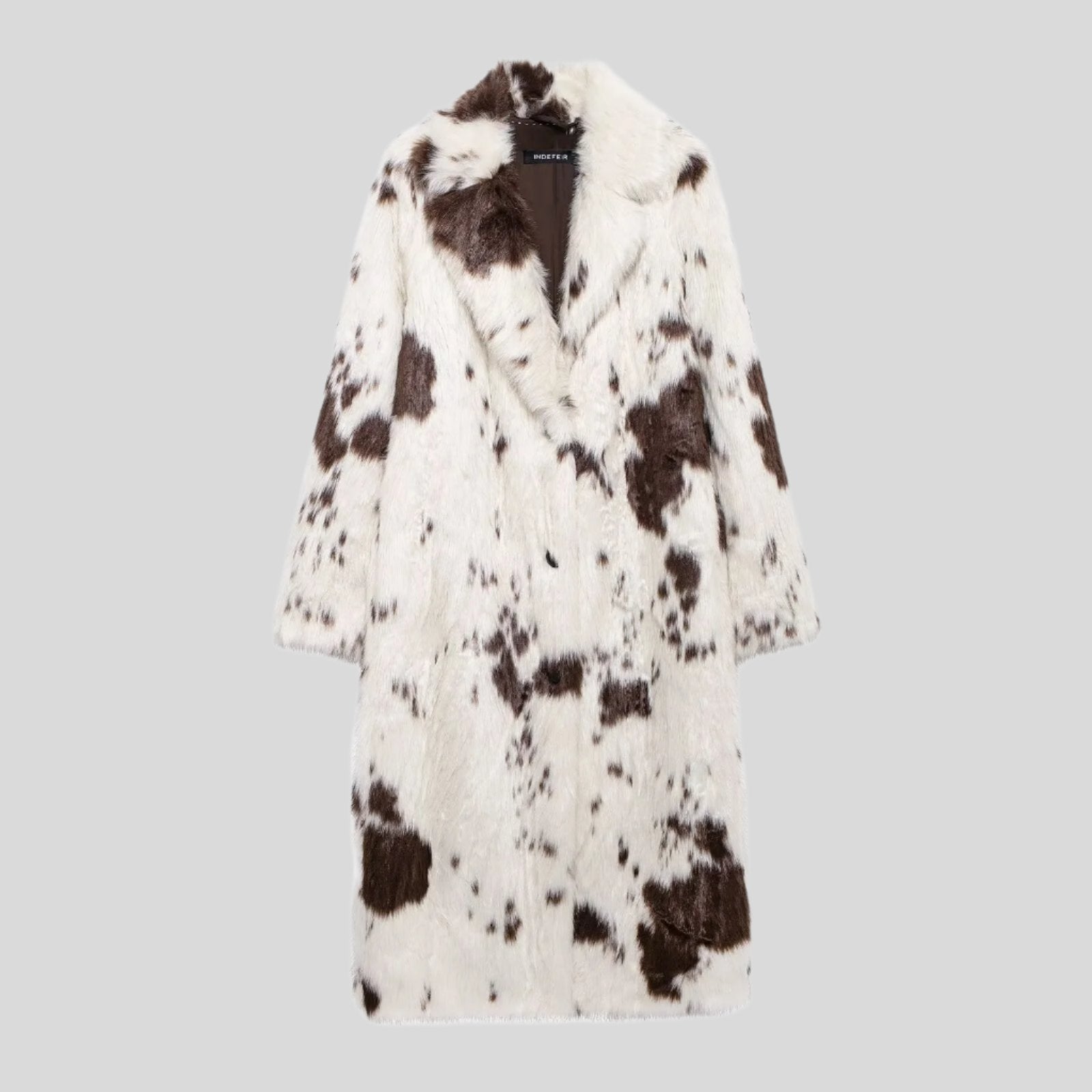 Dalmatian Long Fur Coat