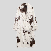 Dalmatian Long Fur Coat