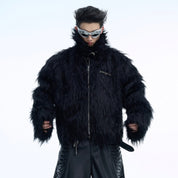 COCO Black Fur Coat
