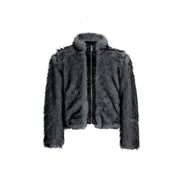 CO CC Brown Fur Coat