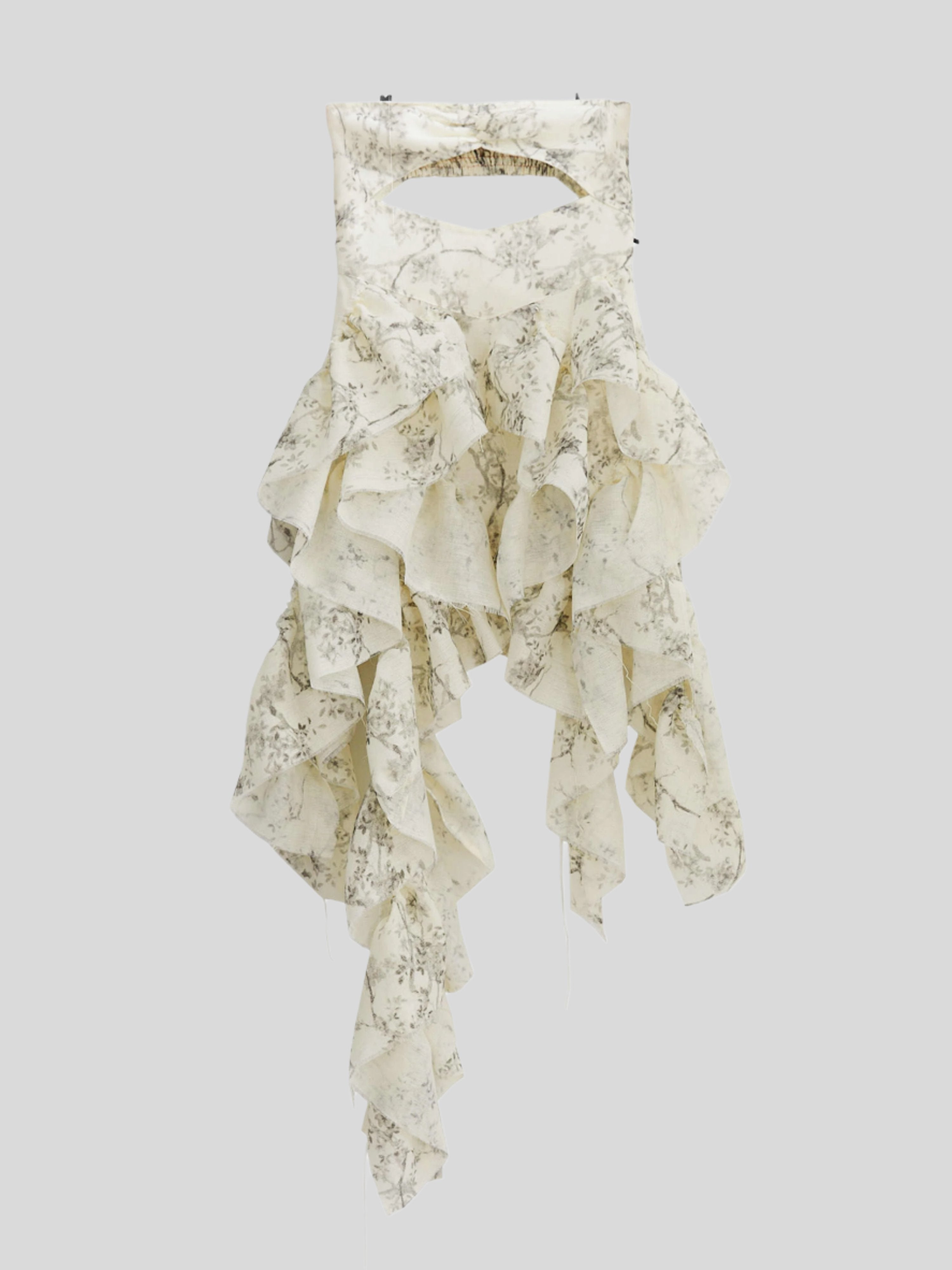 Rock Princess Layered White Dress