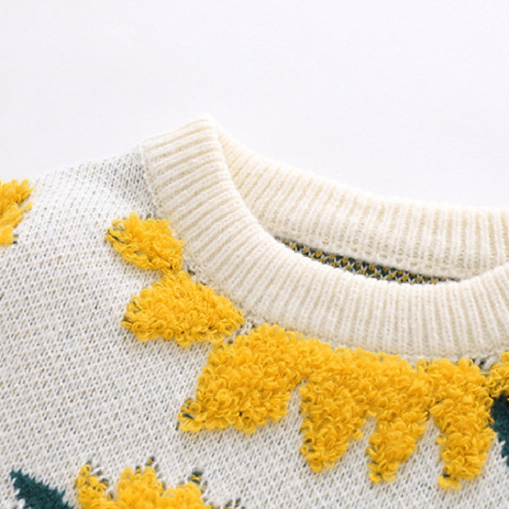 Sunflower Black-White Knit