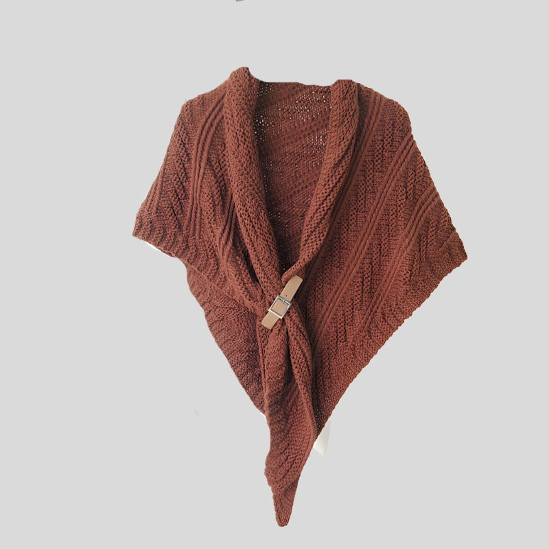 Belted Warming Poncho - festival fashion | Nomadic Enigma