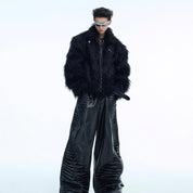COCO Black Fur Coat