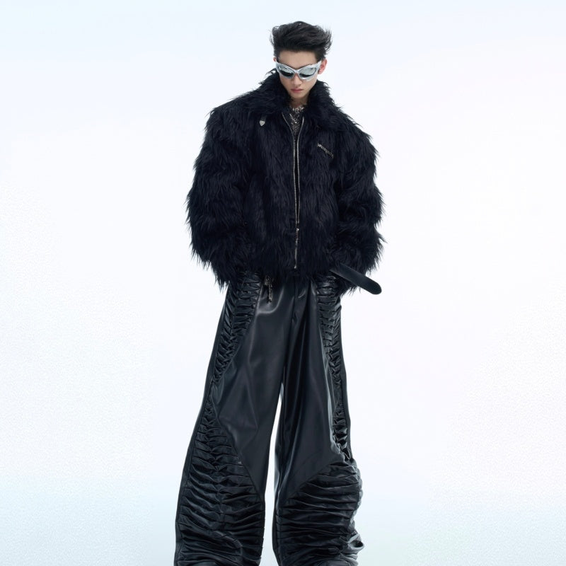 COCO Black Fur Coat