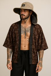 DI Printed Kimono