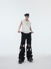 NOMADIC Torn Buckle Mesh Tank