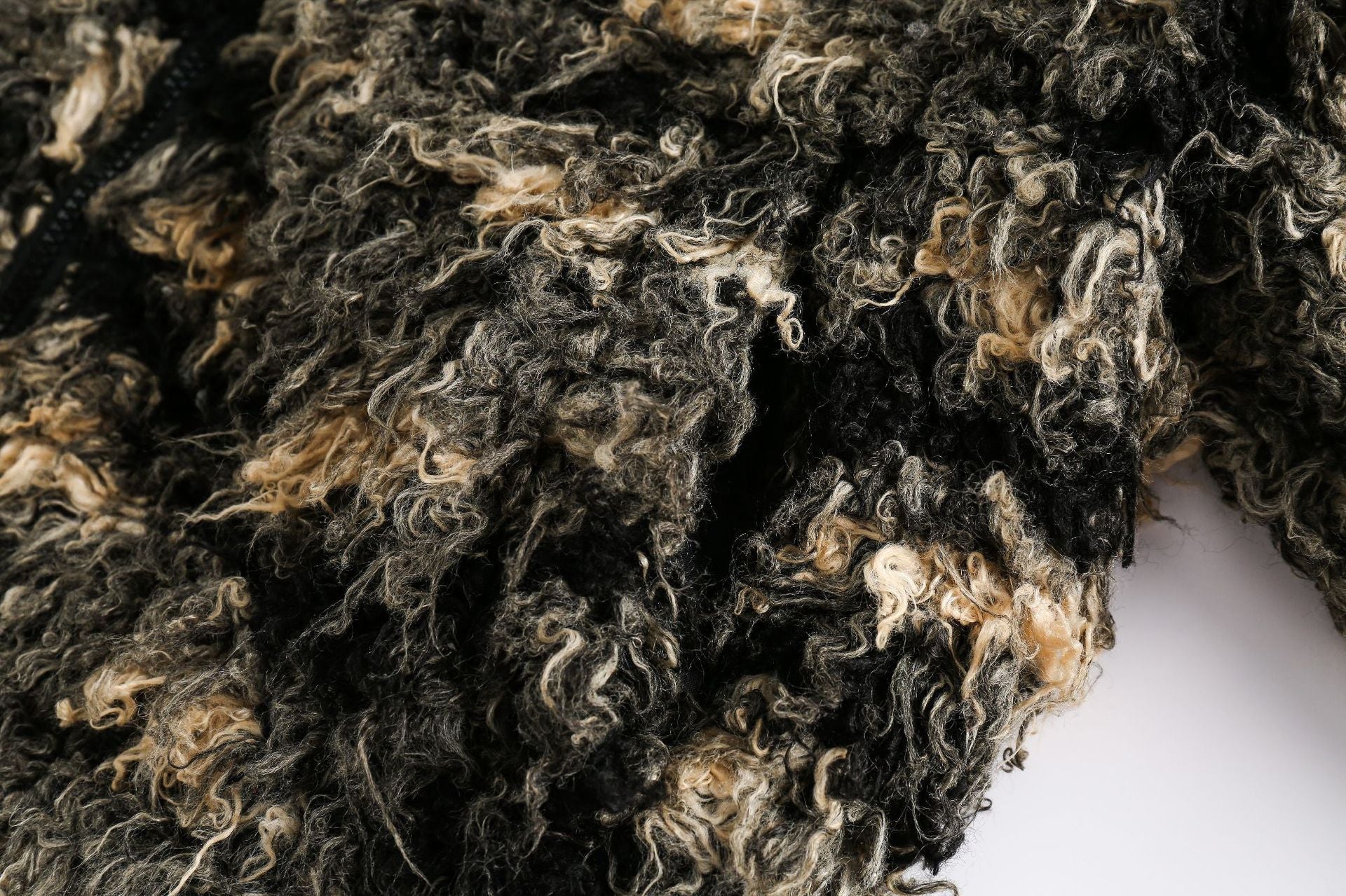 AMM Short Patchwork Fur Coat - festival fashion | Nomadic Enigma