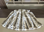 J Leopard Fur Jacket