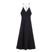 SIS Royal Blue Satin Dress